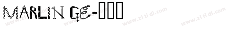 Marlin Ge字体转换